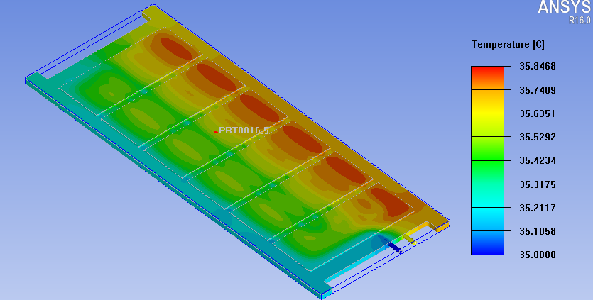 50W Copper Tube Cold Plate for Battery Cooling - YTThermal