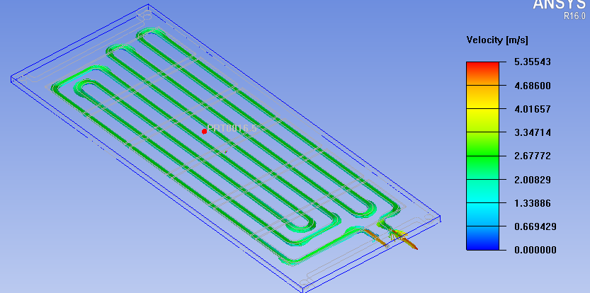 liquid cold plate design for battery cooling